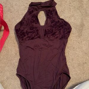Burgundy Bloch Leotard
